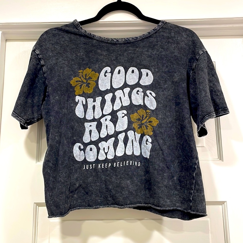 TJ Max cropped tee